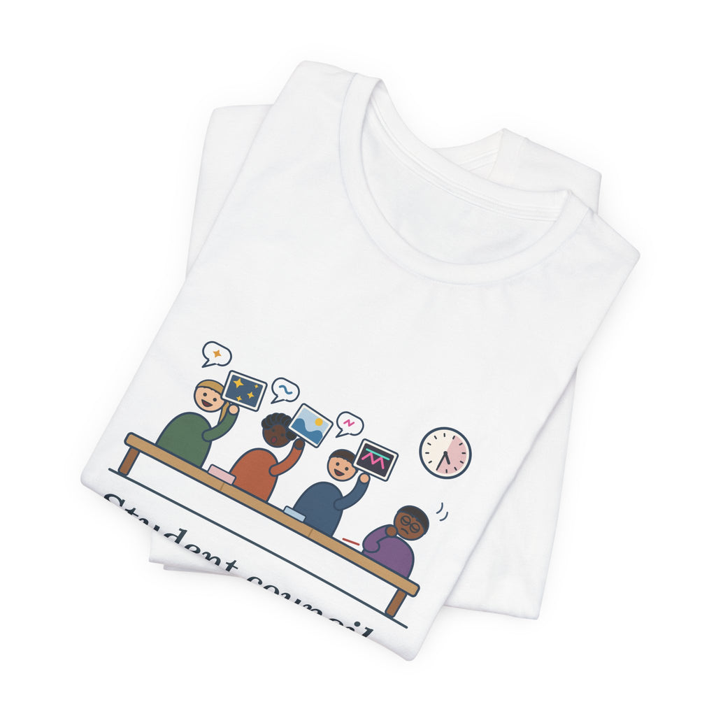 Student Council Adviser T-Shirt - Student Council. Ninety Minutes Debating the Dance Theme.