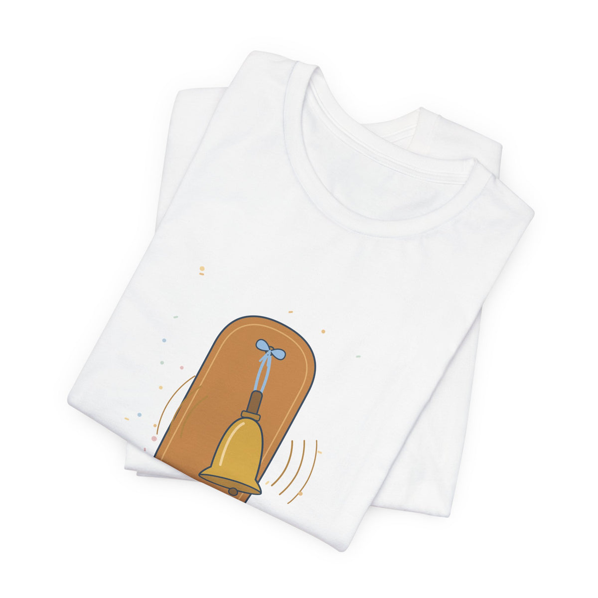 Oncology Nurse T-Shirt - My Favorite Sound Is the Bell Hopeful Nurse Tee