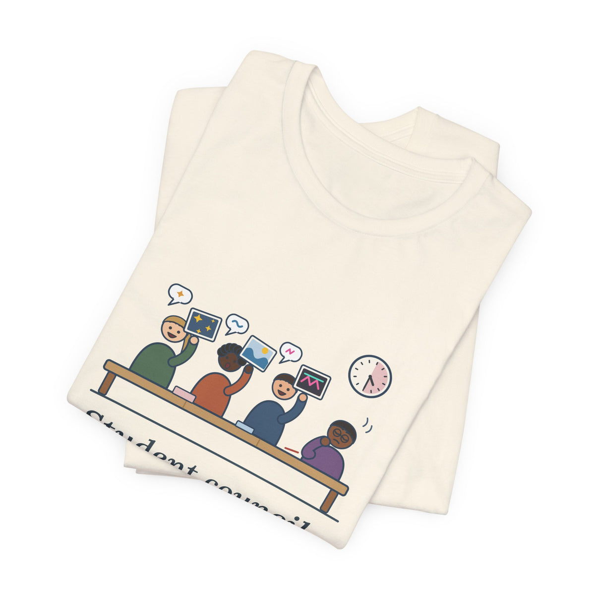 Student Council Adviser T-Shirt - Student Council. Ninety Minutes Debating the Dance Theme.