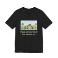 Funny Brindle Dog T-Shirt, Three Kids at the Park Asked If She Was Part Tiger, She Wagged Yes, Park Day Tee
