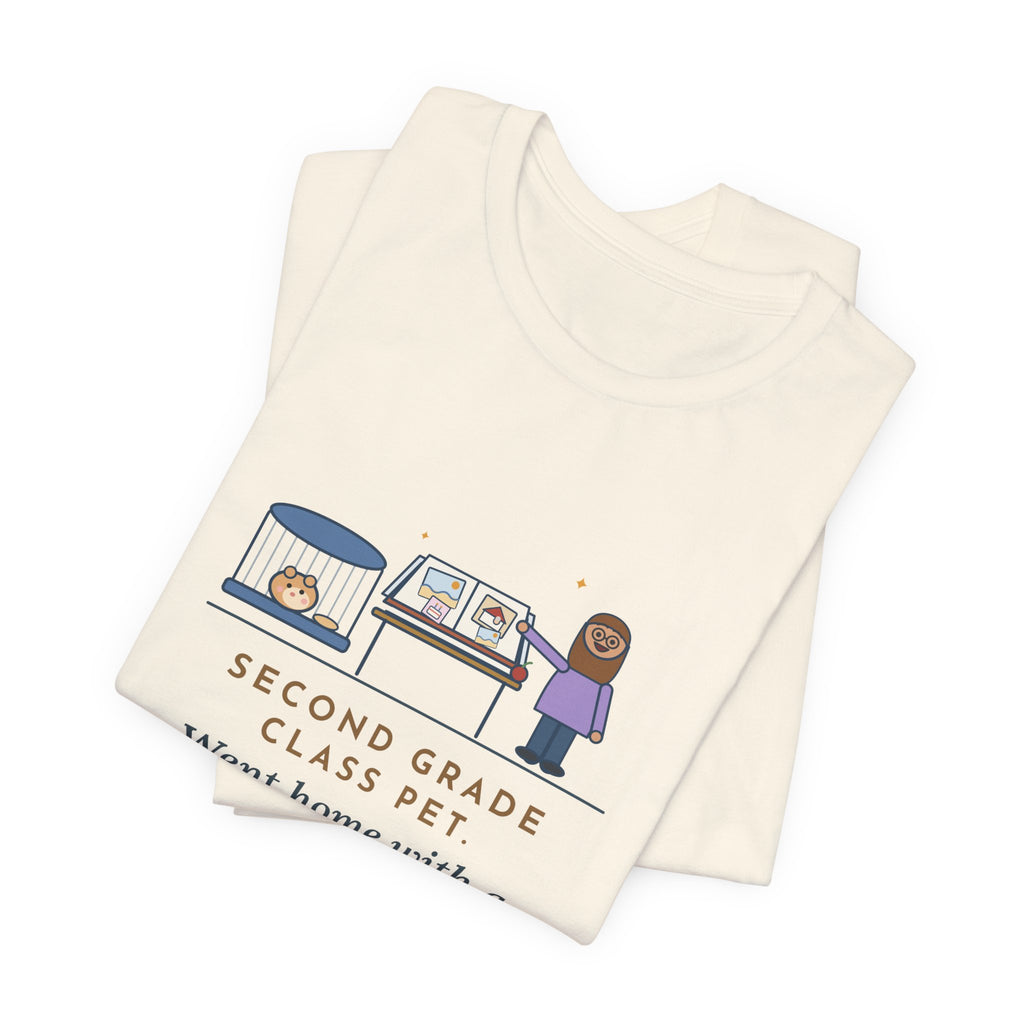 Funny Class Pet T-Shirt, Went Home with a Different Family Every Weekend, Came Back with a Scrapbook, Weekend Scrapbook Tee