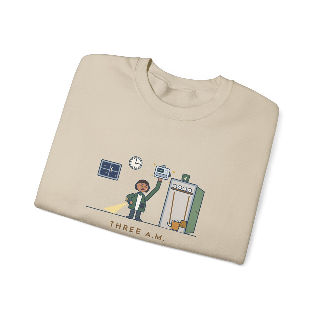 Night House Supervisor Nurse Crewneck Sweatshirt - Last IV Pump in the Broom Closet Gift