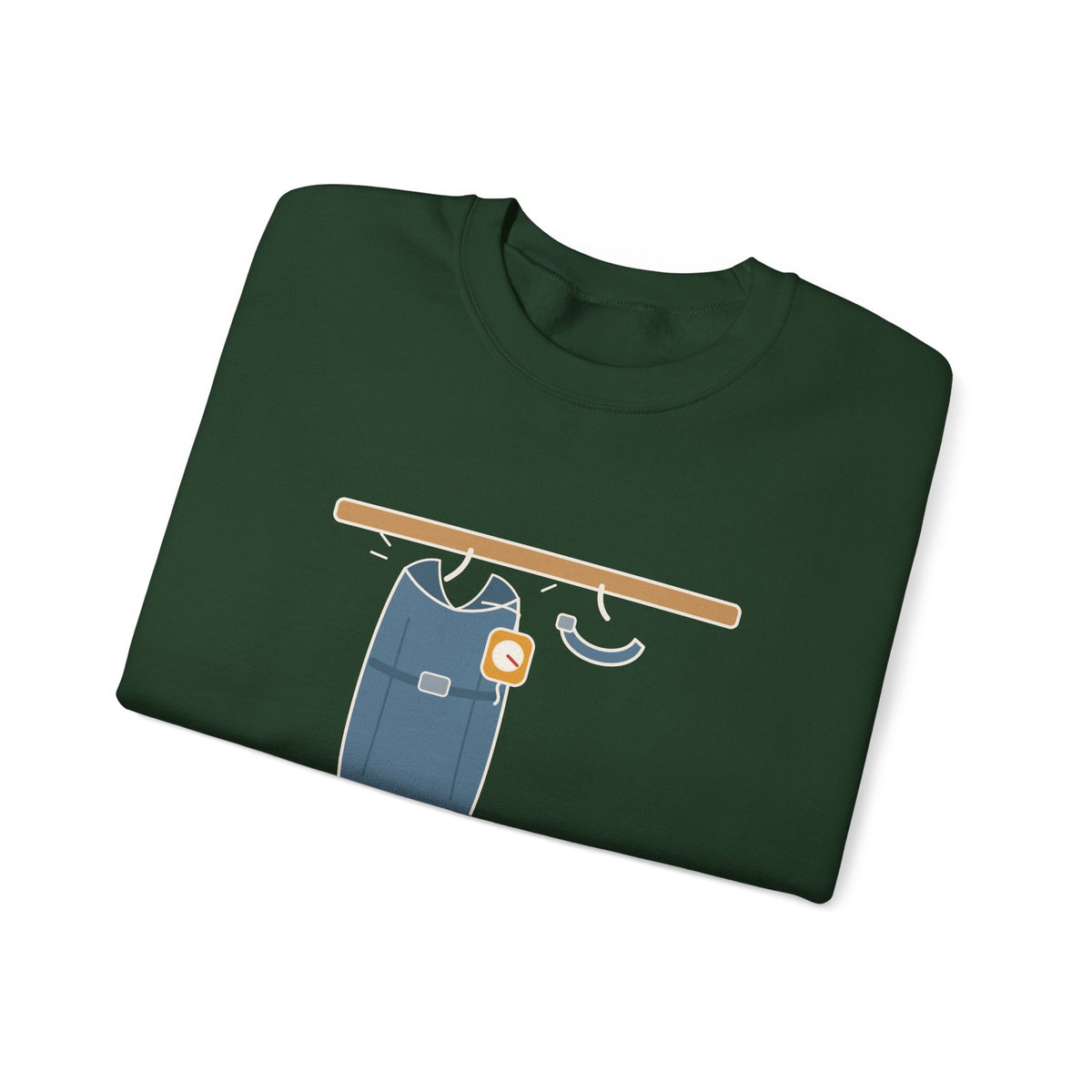 Interventional Radiology Nurse Sweatshirt - Work Apron: Fifteen Pounds of Lead, IR Nurse Crewneck