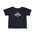 Little Sister Baby T-Shirt, Matching Sibling Infant Tee