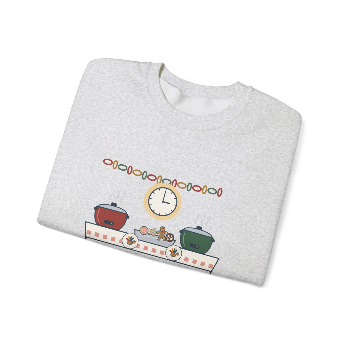 Night Shift Nurse Crewneck Sweatshirt - Holiday Potluck Starts at 0300, Gift for Nurses Working the Holiday Shift