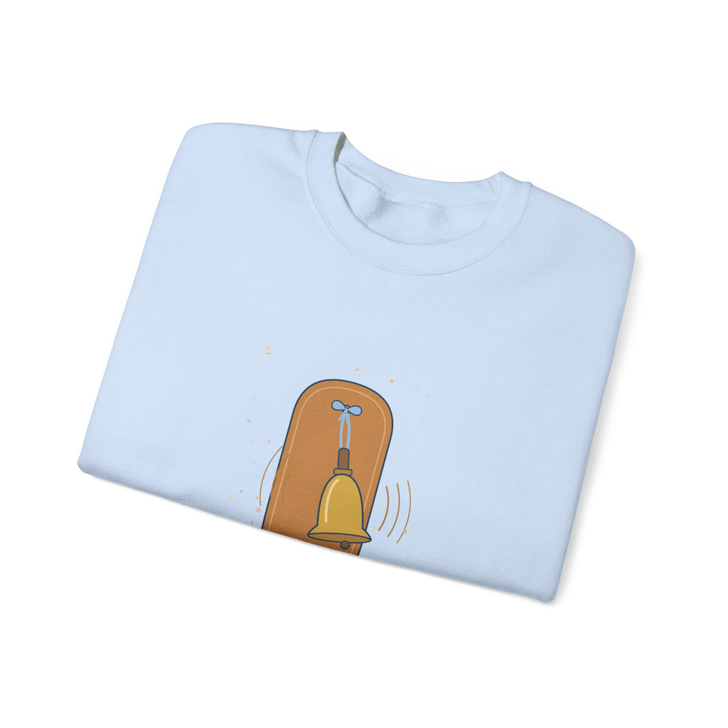 Oncology Nurse Crewneck Sweatshirt - My Favorite Sound Is the Bell Nurse Gift