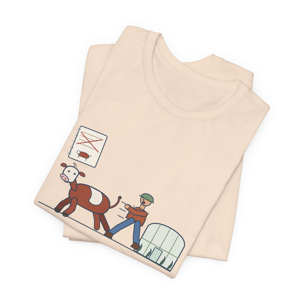 Ag Teacher T-Shirt - Lesson Plan: The Heifer Got Out, Funny Agriculture Teacher Tee
