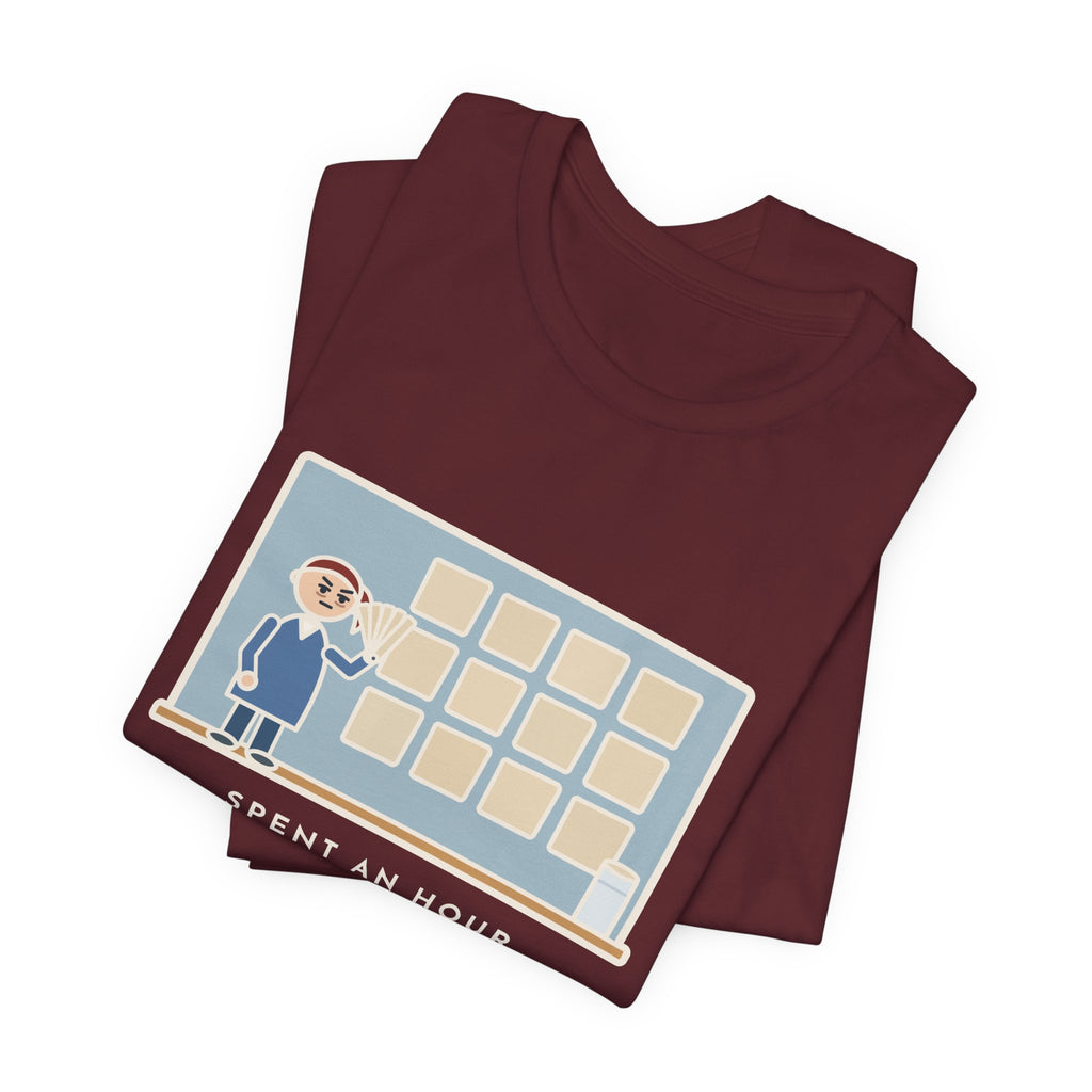 Funny Paint Color T-Shirt, Spent an Hour Picking One, All Twelve Samples Were Beige, Sample Wall Tee