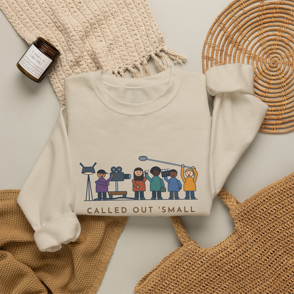 Film Set Nurse Crewneck Sweatshirt - Small Cut, Whole Crew Froze