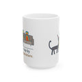 Large 15oz Oriental Shorthair Mug - Picks a Lap by Body Temperature
