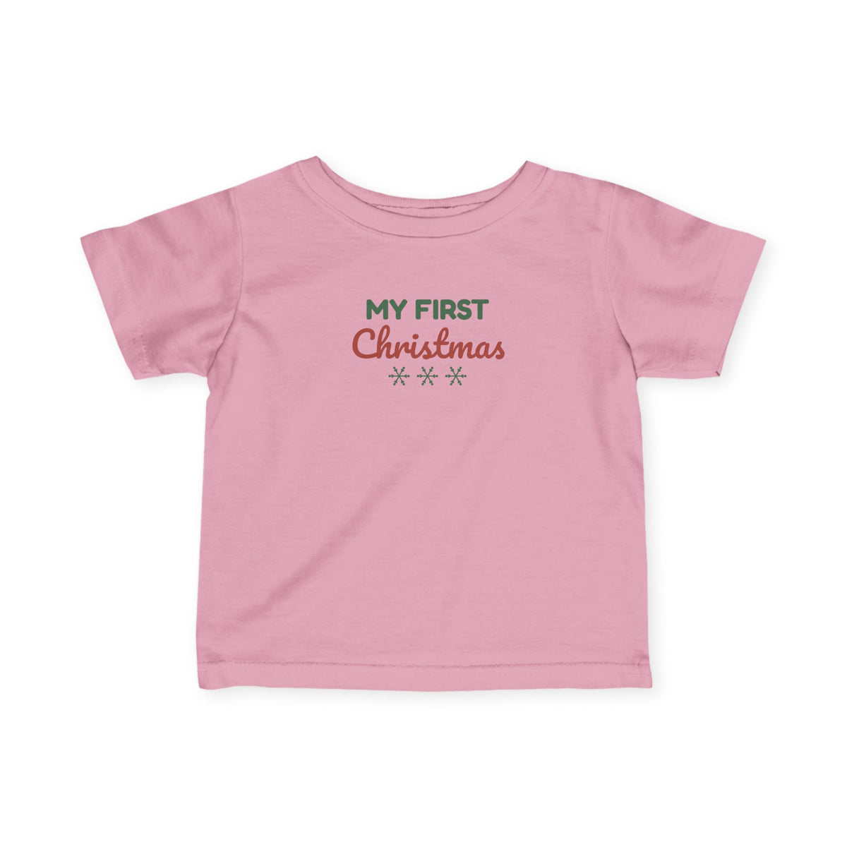 My First Christmas Baby T-Shirt, Holiday Infant Tee
