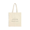 Book Lover Tote Bag - Reading Slowly, On Purpose. Library and Bookstore Tote