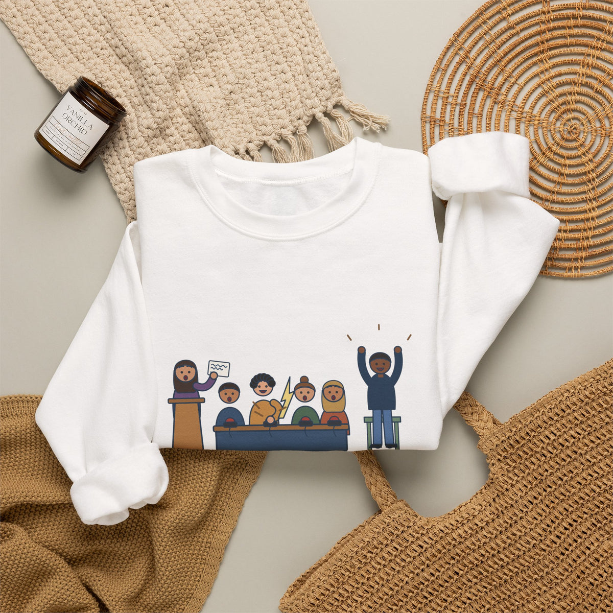 Quiz Bowl Coach Crewneck Sweatshirt - Buzzed In Early, Got It Anyway Academic Team Gift