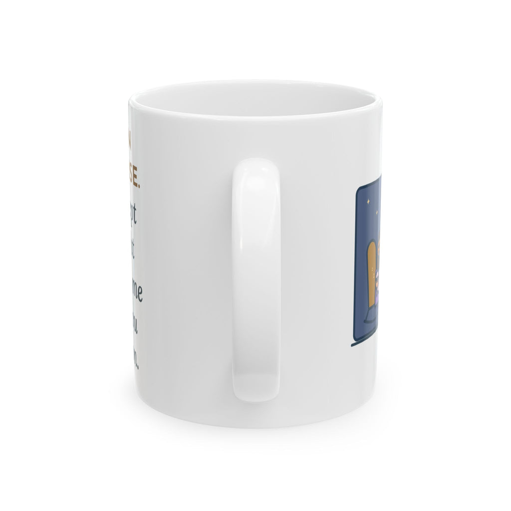 Newborn Night Nurse Coffee Mug - Thank-You Text at Noon