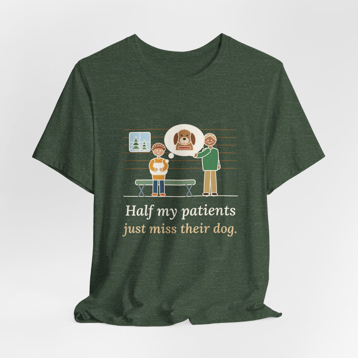 Camp Nurse T-Shirt - Half My Patients Just Miss Their Dog, Summer Camp Nurse Tee