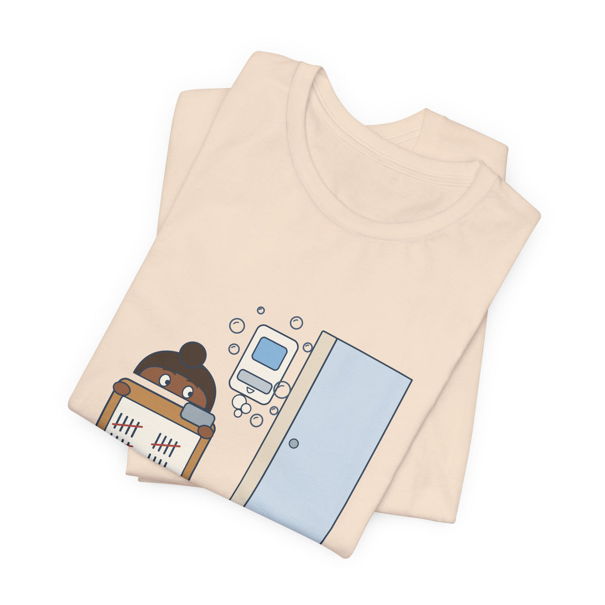 Infection Preventionist T-Shirt - Foam In. Foam Out. I'm Counting. Hand Hygiene Humor Tee