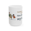 Large 15oz Health Education Teacher Mug - Students Audit My Lunch Nutrition Label Unit