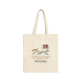 Bedlington Terrier Tote Bag - Outran the Whippets at the Dog Park