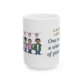 Large 15oz Life Skills Teacher Mug - Laundry Lesson Pink Shirts