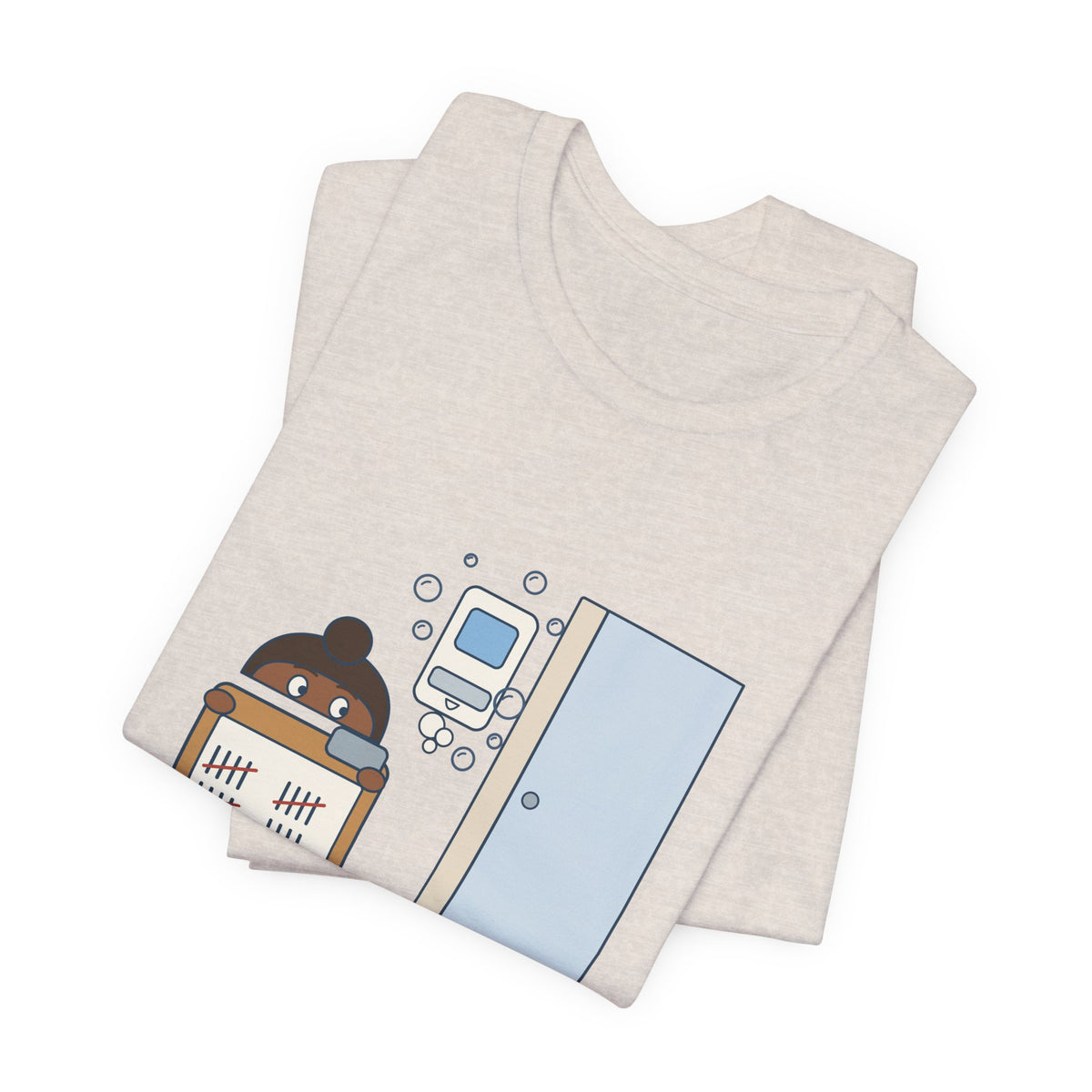 Infection Preventionist T-Shirt - Foam In. Foam Out. I'm Counting. Hand Hygiene Humor Tee
