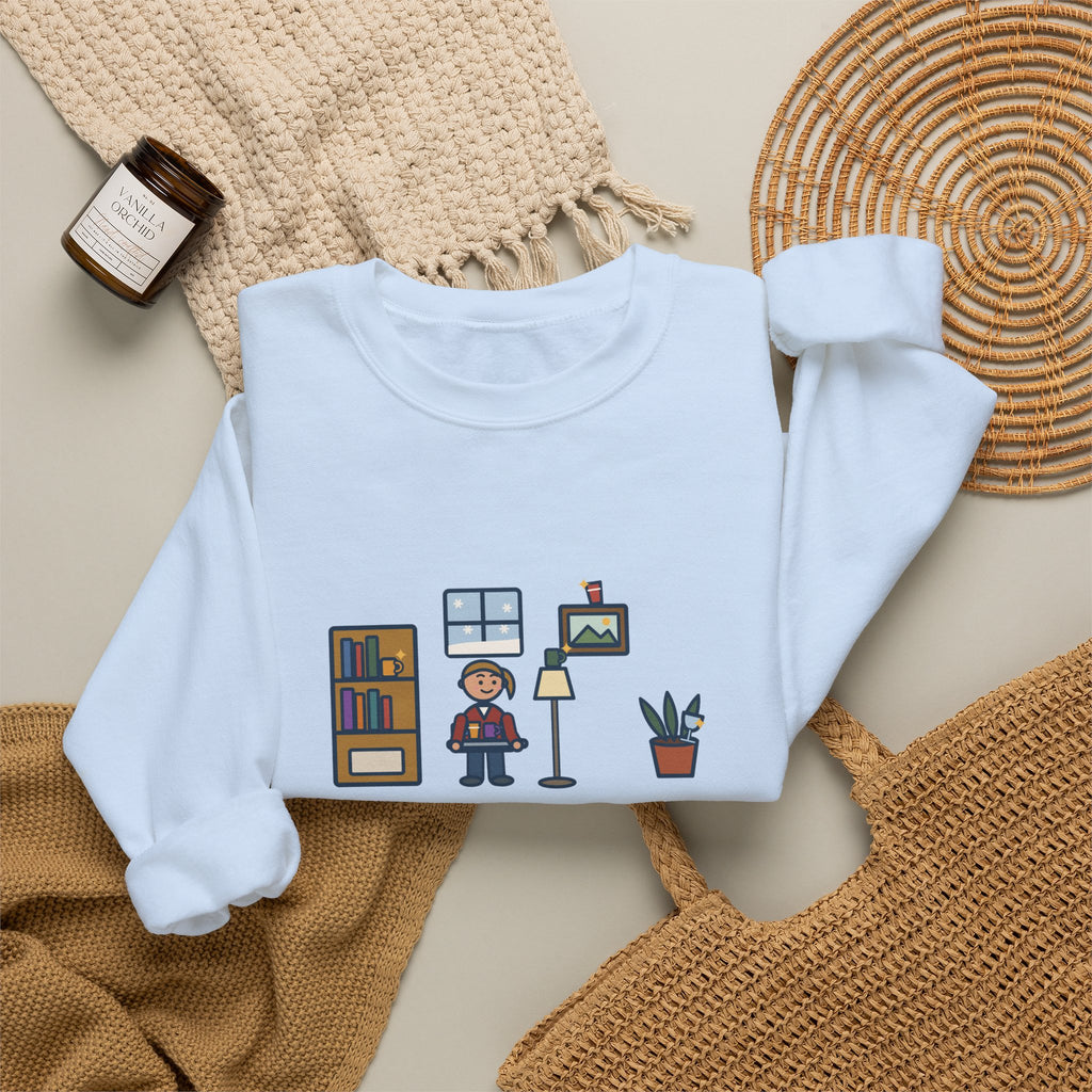 Holiday Host Sweatshirt, Hosted the Holidays, Still Finding Cups in Strange Places in January, Funny Cup Hunt Crewneck