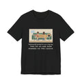 Funny Bullmastiff T-Shirt, Decided He Was a Lap Dog, Two of Us Pinned to the Couch, Couch Pile Tee