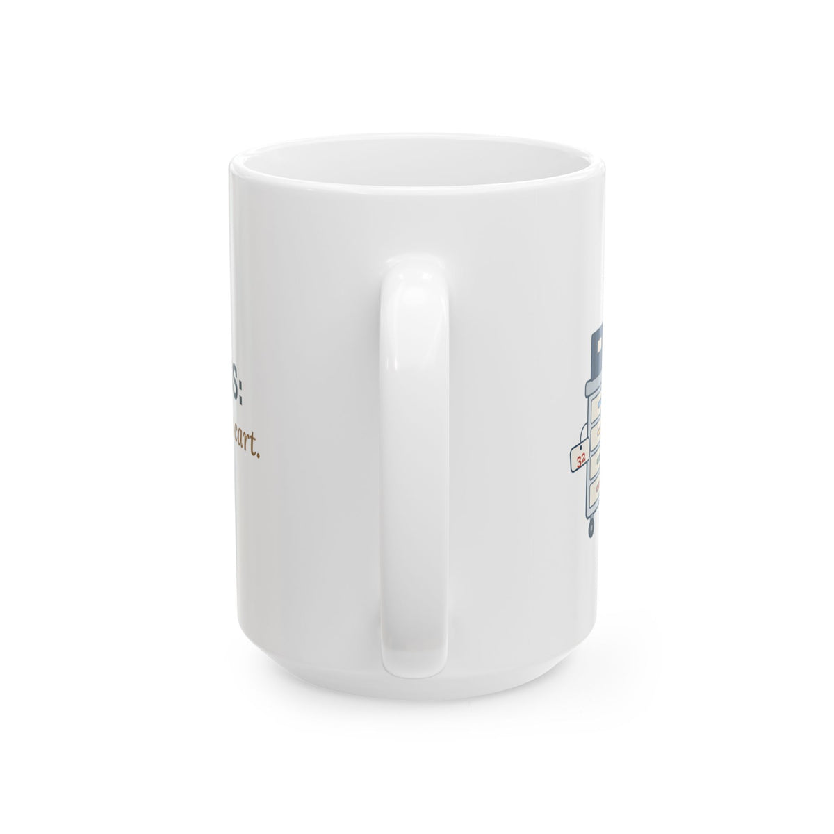 Large 15oz Licensed Practical Nurse Mug - Med Pass: 32 Residents, One Cart