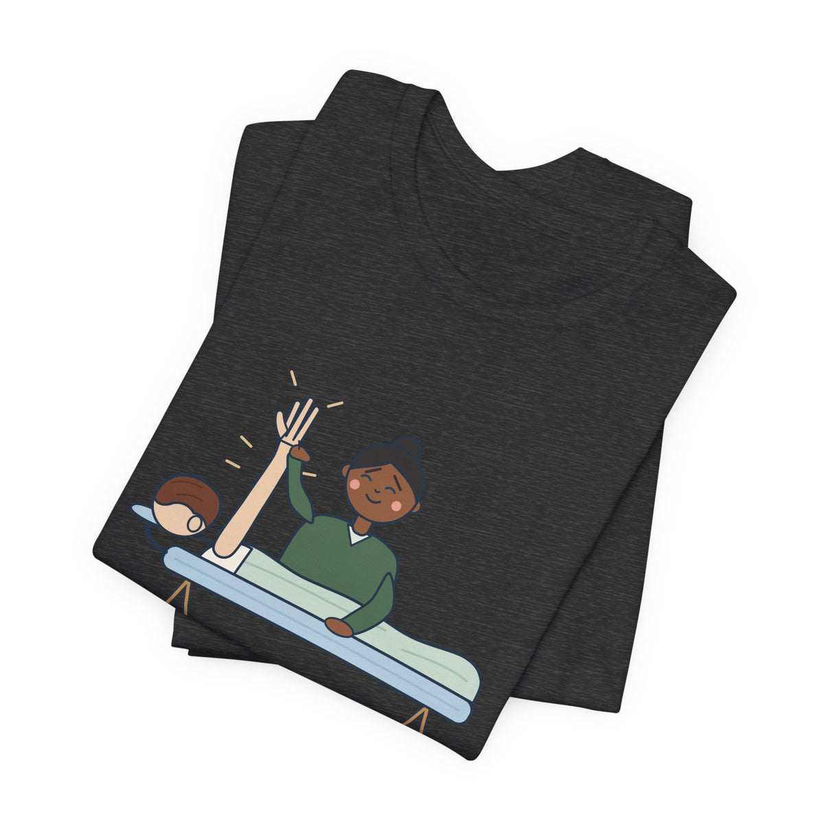 Massage Therapist T-Shirt - You Can Stop Helping Me Lift Your Arm. Funny LMT Tee
