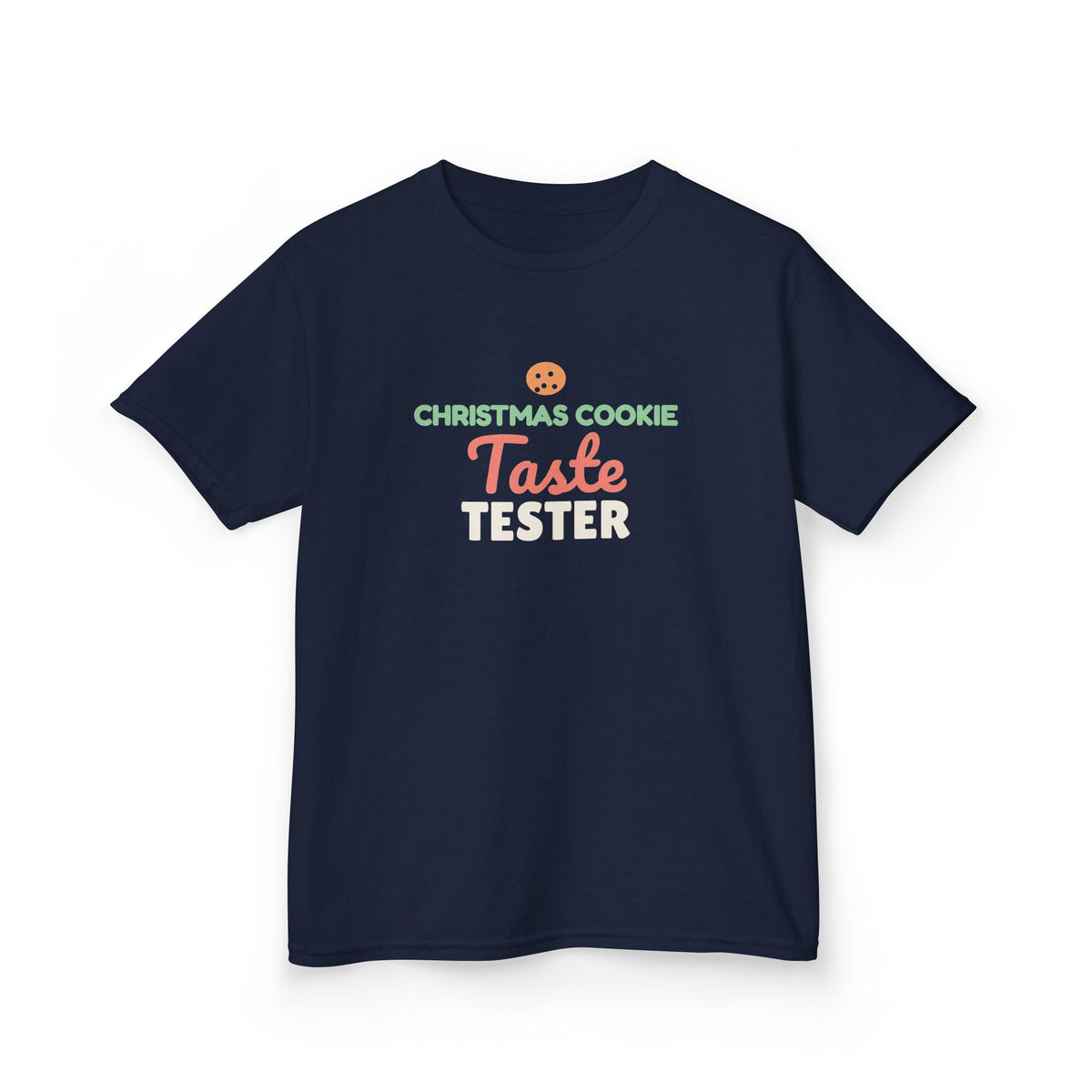 Christmas Cookie Taste Tester Youth T-Shirt, Holiday Baking Kids Tee