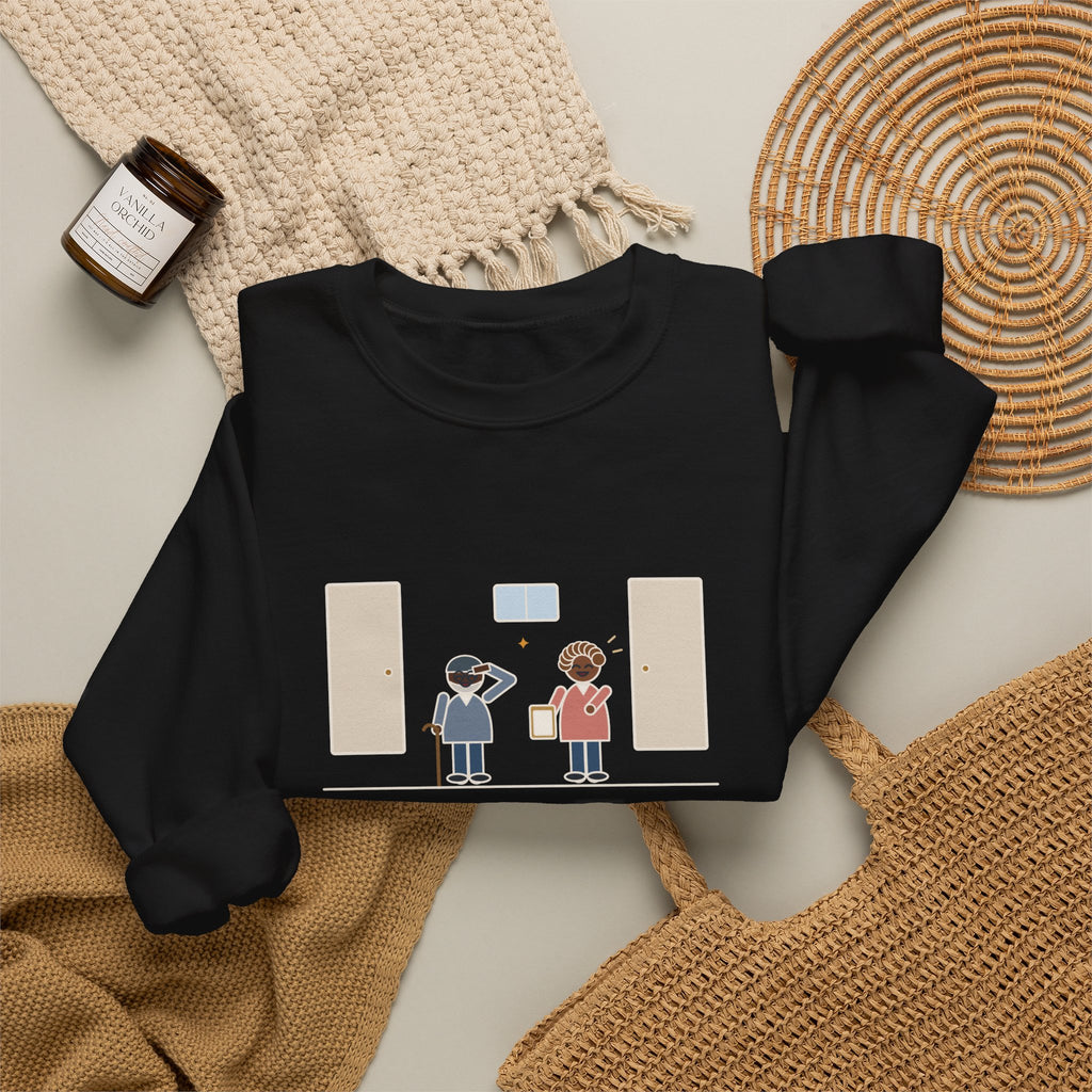 Veterans Clinic Nurse Crewneck Sweatshirt - My Branch Is Nursing