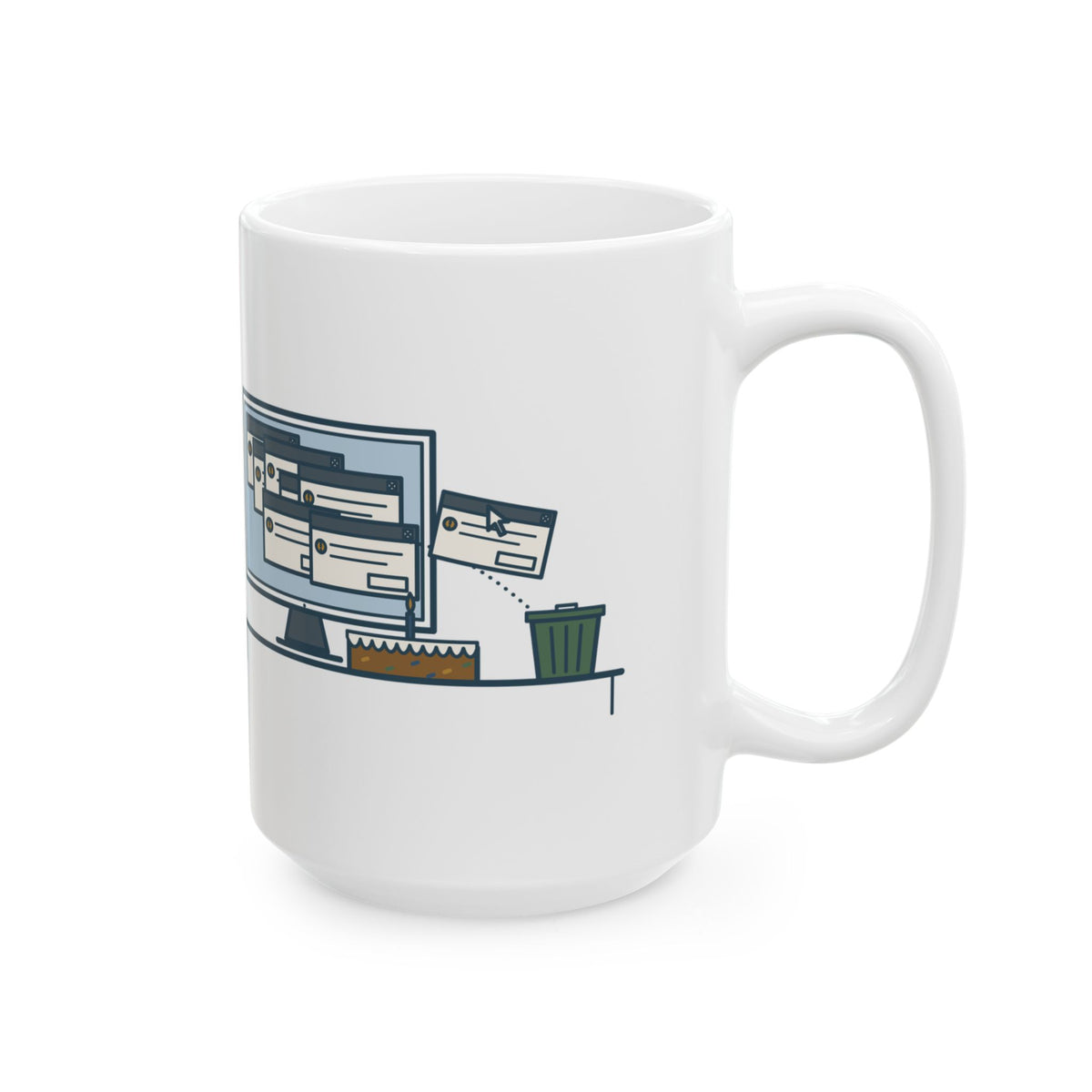 Large Nursing Informatics Mug 15oz - One Fewer Pop-Up Alert. The Whole Unit Sent Cake.