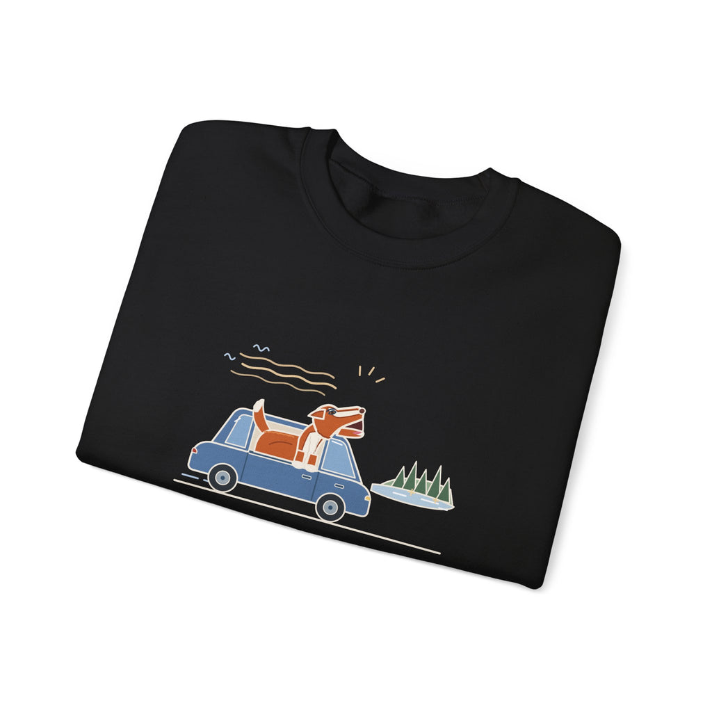 Nova Scotia Duck Tolling Retriever Crewneck Sweatshirt - Screamed the Whole Drive
