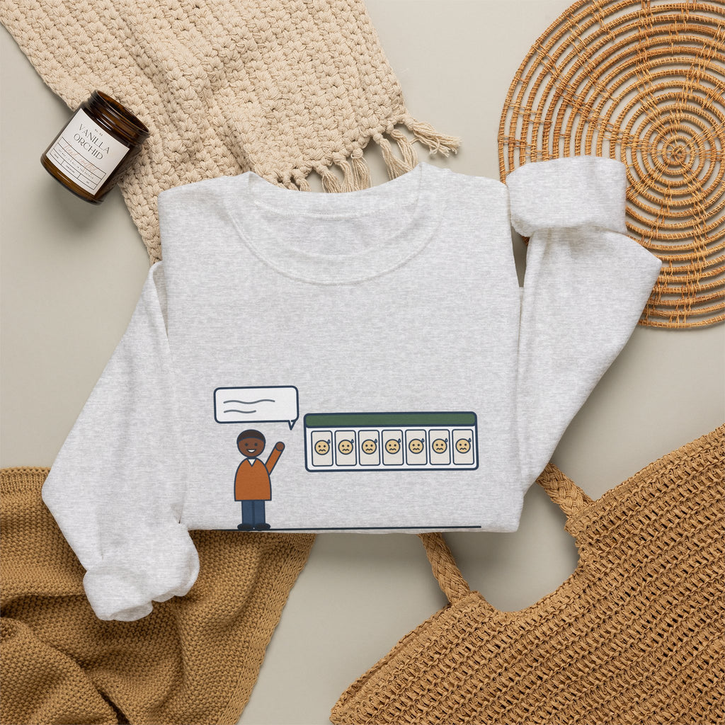 Funny Introvert Crewneck Sweatshirt - We Should Hang Out Sometime, Please Forget