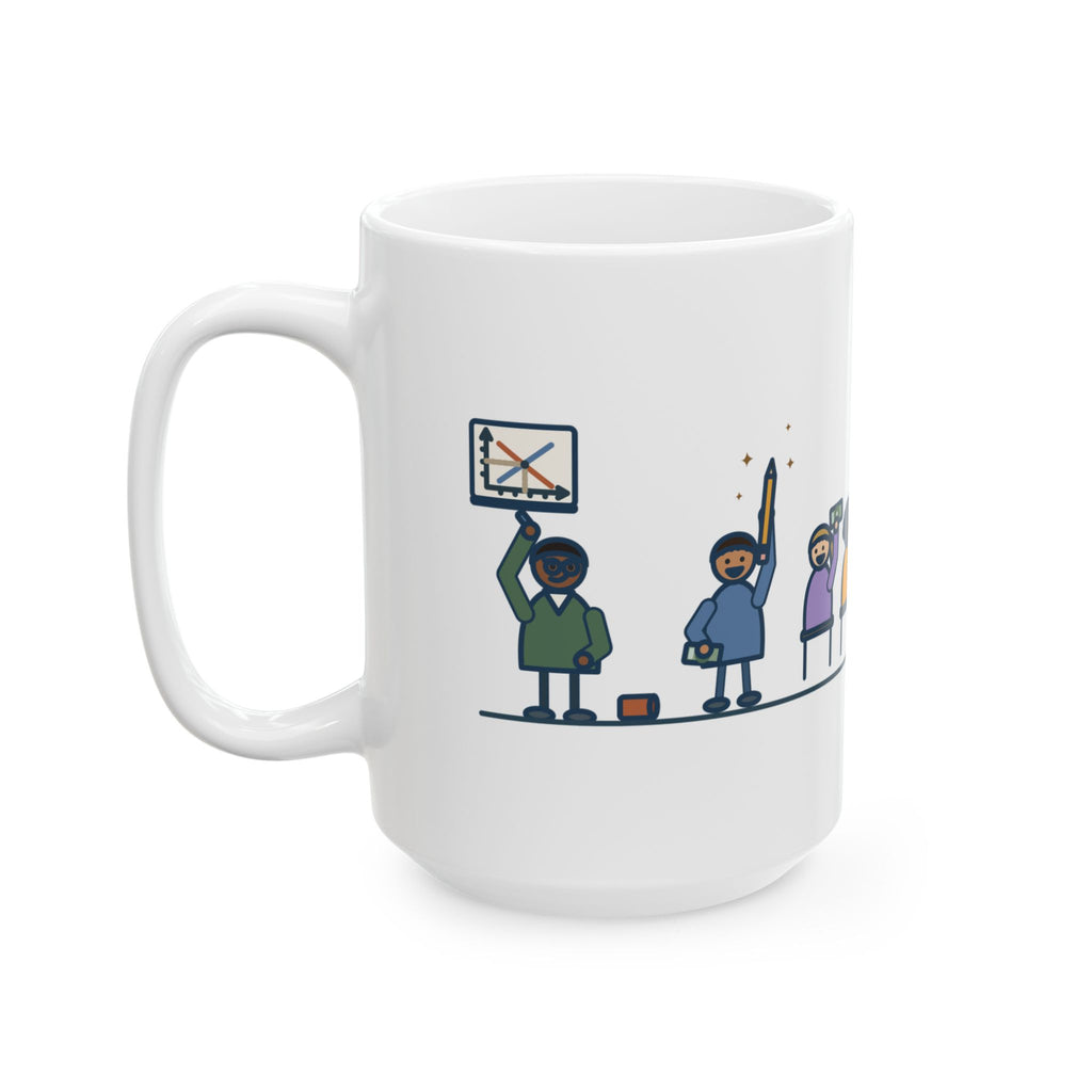 Large 15oz Economics Teacher Mug - Supply and Demand Lesson