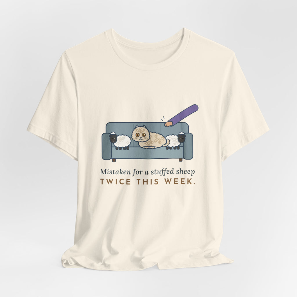 Selkirk Rex Cat T-Shirt - Mistaken for a Stuffed Sheep Twice This Week