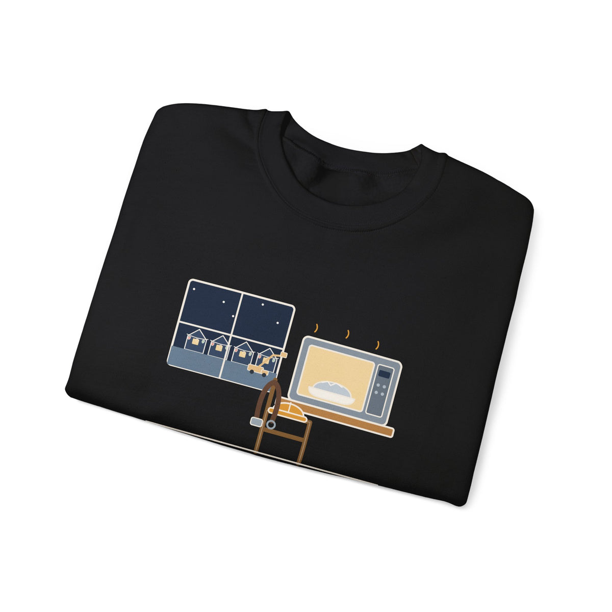 Lineman Crewneck Sweatshirt - Christmas Dinner, Reheated. Your Lights Stayed On.