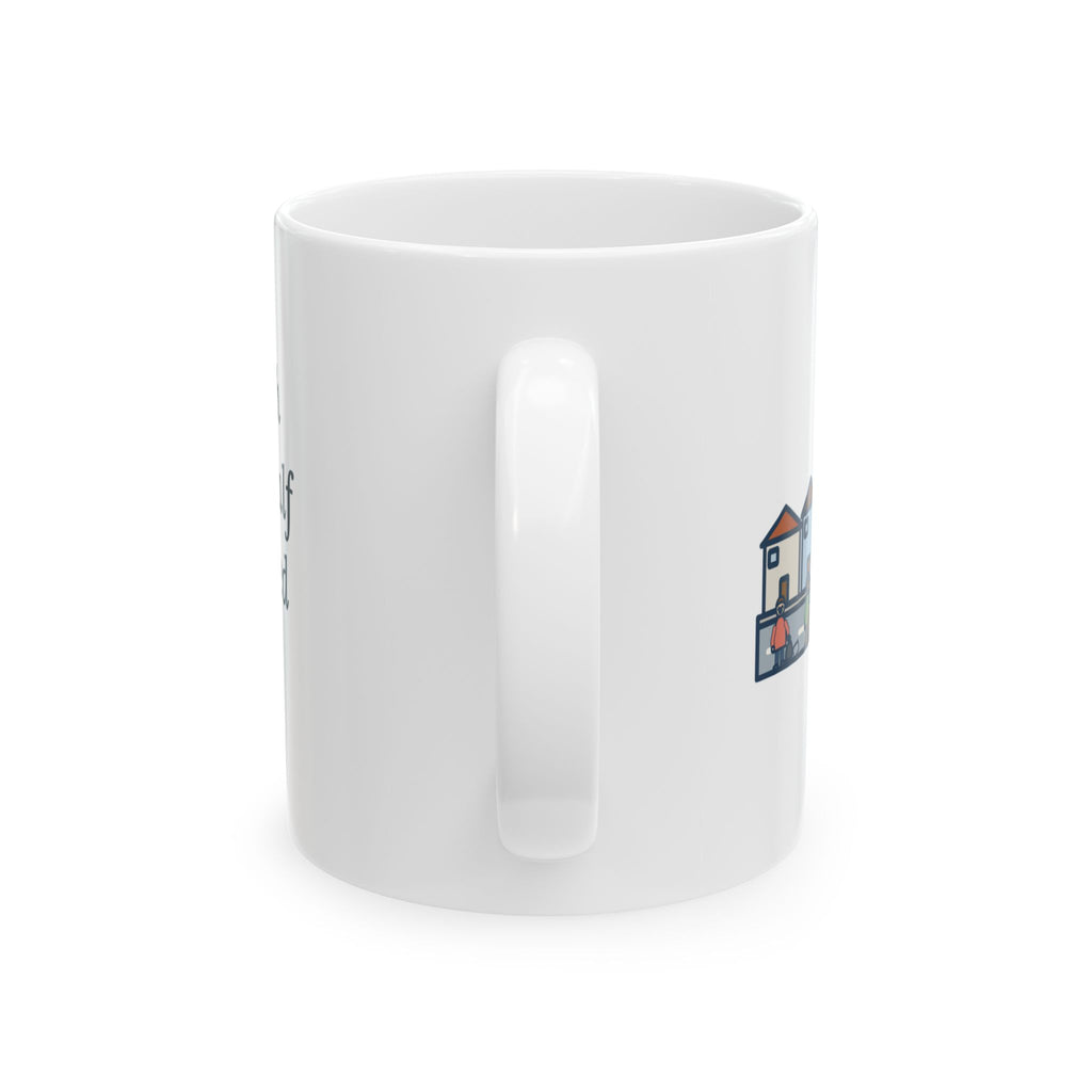 Grabbed a Trash Bag Saturday Mug, Motivational Community Quote Coffee Mug 11oz, Street Cleanup