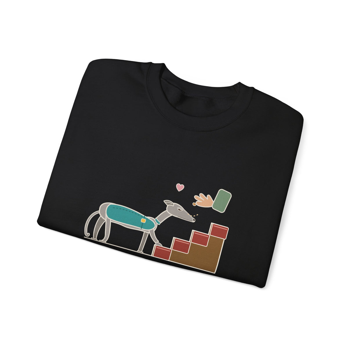 Greyhound Crewneck Sweatshirt - Retired Racer. Stairs Are the New Event. Adopter Gift
