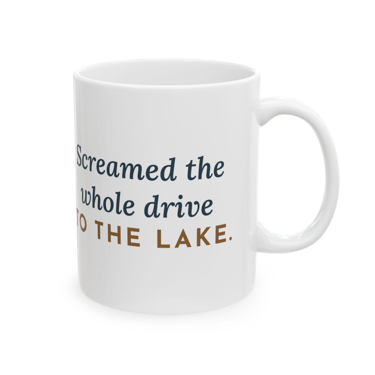 Nova Scotia Duck Tolling Retriever Coffee Mug - Screamed the Whole Drive