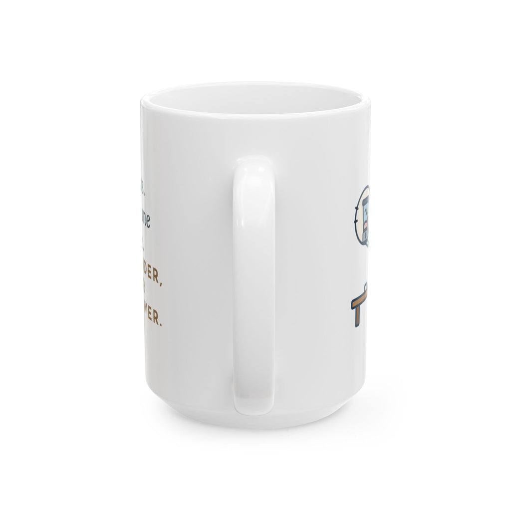 Large Virtual Teacher Mug 15oz - Everyone Unmuted at Once