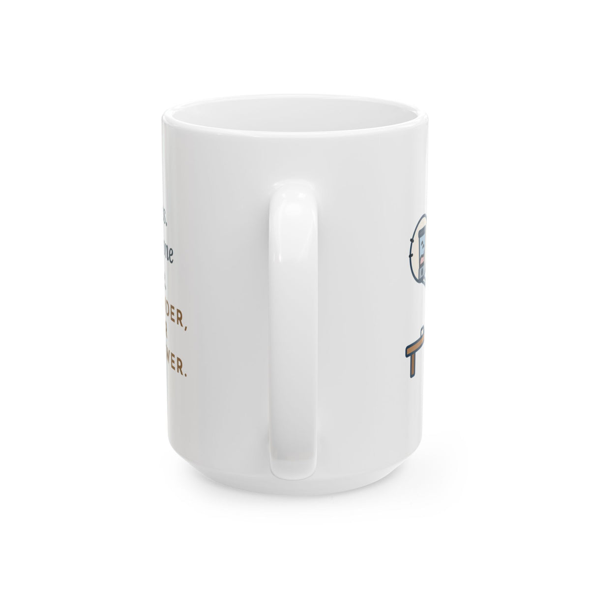 Large Virtual Teacher Mug 15oz - Everyone Unmuted at Once
