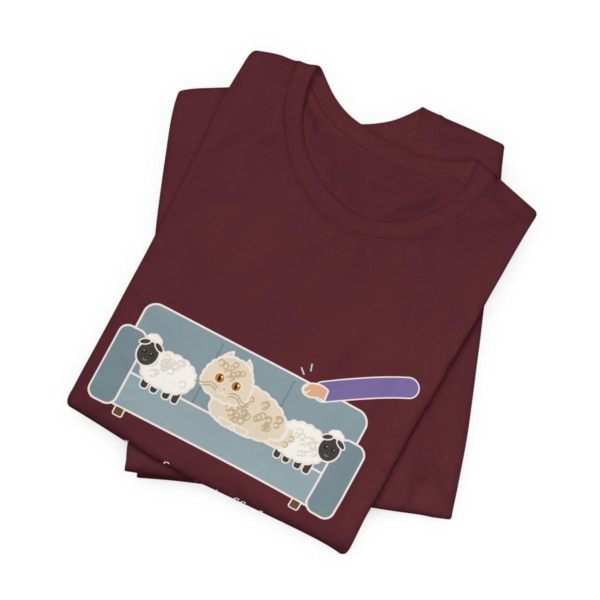 Selkirk Rex Cat T-Shirt - Mistaken for a Stuffed Sheep Twice This Week