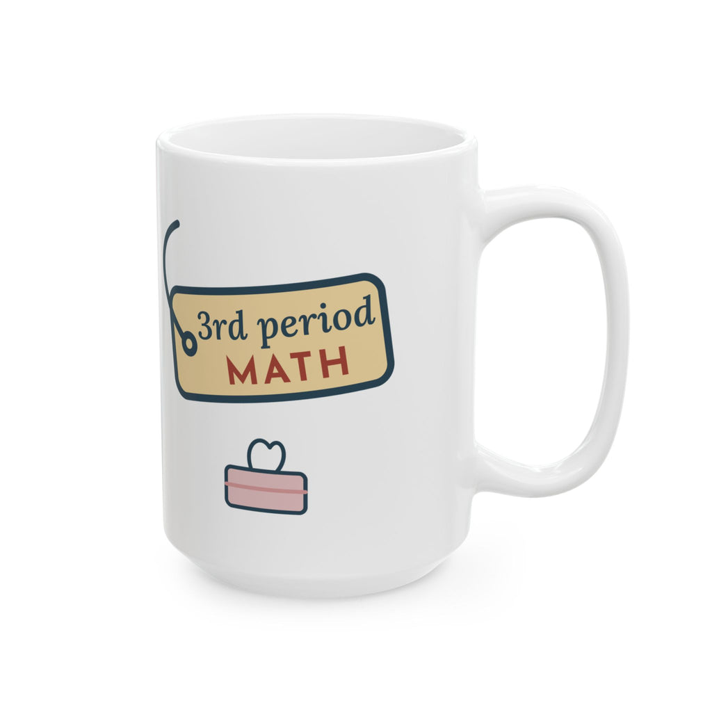 Large 15oz School Counselor Mug - Real Problem or Math-Test Problem? Counseling Office Gift