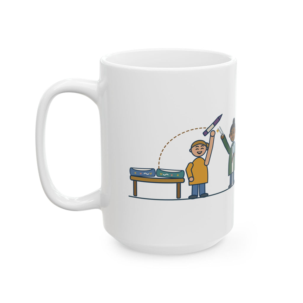 Large 15oz Cast Clinic Nurse Mug - Crayon Found in the Cast Ortho Nurse Gift