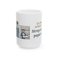 Large Retail Clinic Nurse Mug 15oz - Clinic in Aisle Nine. Strep Test, Then Paper Towels.