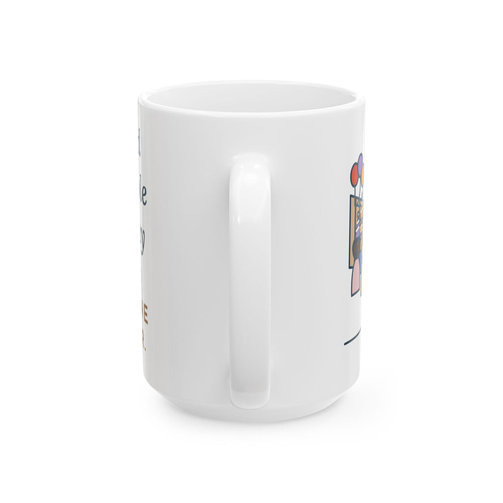 Large 15oz Swedish Vallhund Mug - Herded the Birthday Party Into One Corner