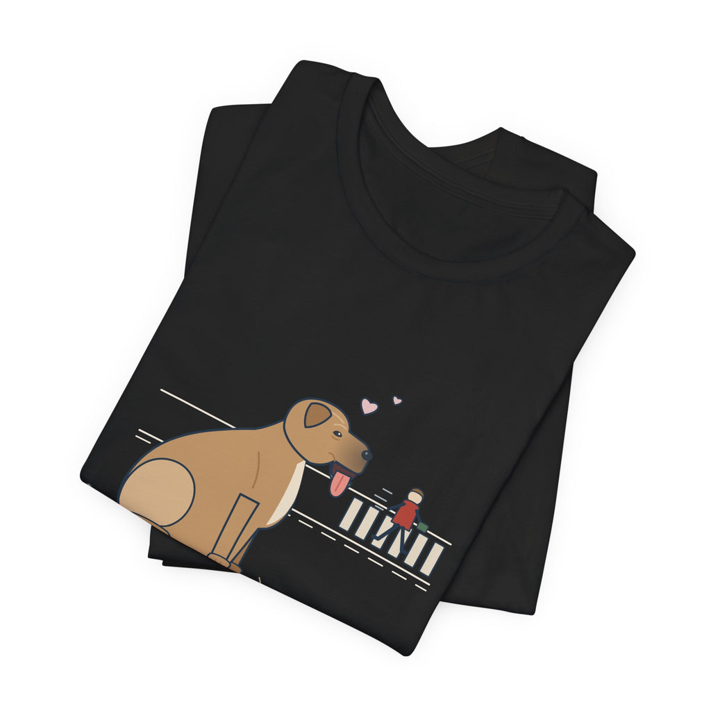 Cane Corso T-Shirt - Strangers Cross the Street. I Was Going to Lick Them.