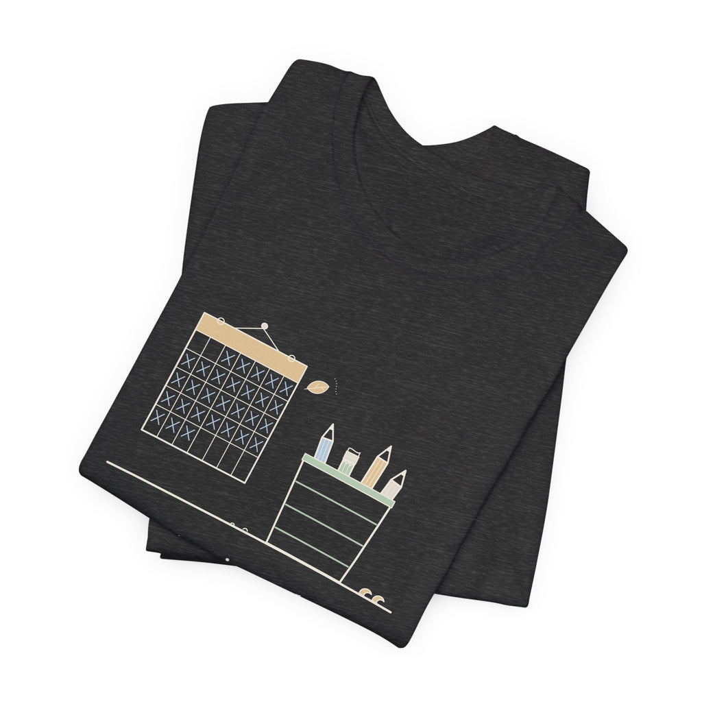 3rd Grade Teacher T-Shirt - Twenty-Six Students, Four Pencils Left Funny Teacher Tee