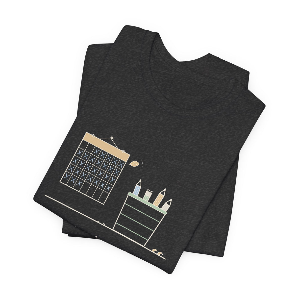 3rd Grade Teacher T-Shirt - Twenty-Six Students, Four Pencils Left Funny Teacher Tee