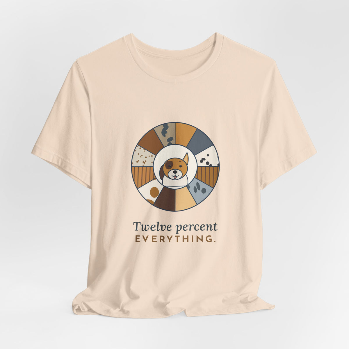Mixed Breed Dog T-Shirt - Twelve Percent Everything Funny Mutt Owner Tee